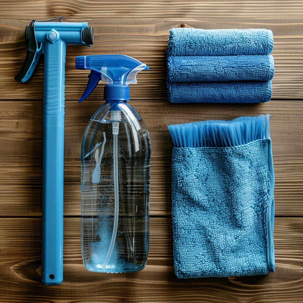 minimalist cleaning supplies